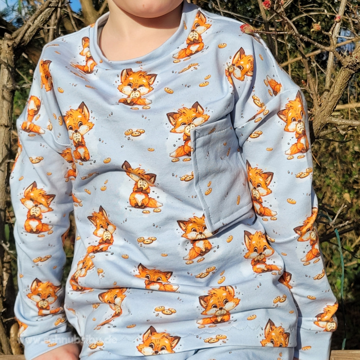 French Terry Cookie Fox